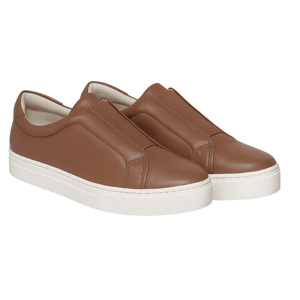 Tênis Slip On Couro Premium Paris Preto 1002