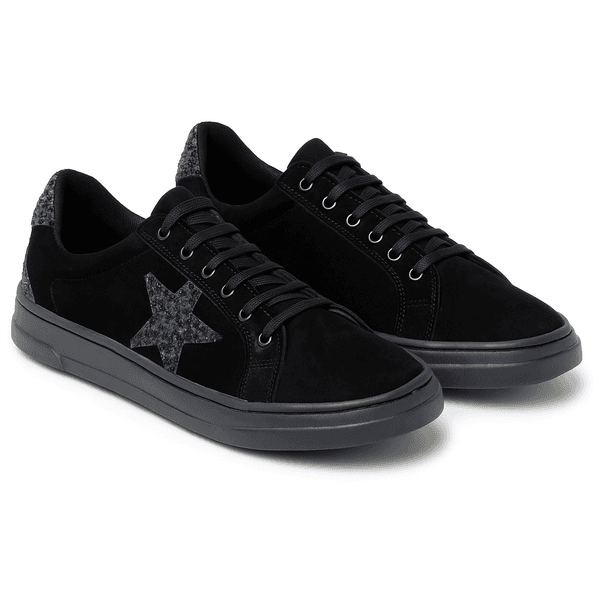 Tênis Casual Star Couro Premium Velor Preto Luxor Fruit Color 2018 E 