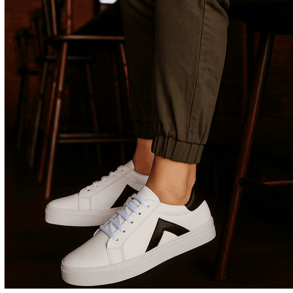 Tênis Casual Feminino Couro Premium Paris 20201