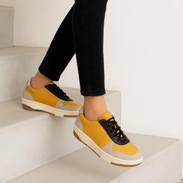 Tênis Casual Couro Premium Plume Off White Camurça Marfim 2032 