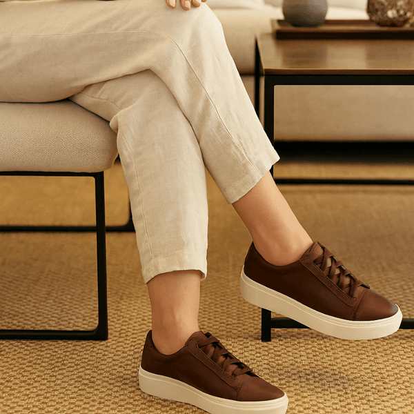 Tênis Slip On Feminino Couro Premium Paris 2229