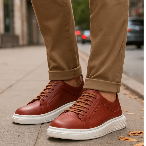 Sapatênis Masculino Couro Plume 5013
