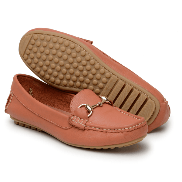 Mocassim Couro Premium Plume Topázio 8062