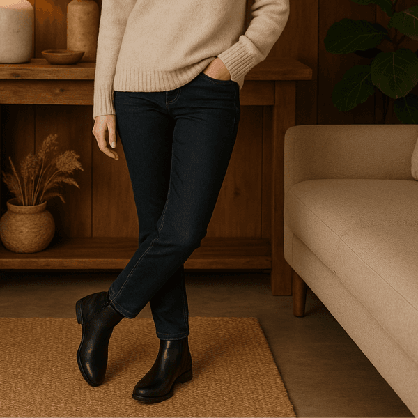 Bota Em Couro Legitimo Premium Confort Preto 9999
