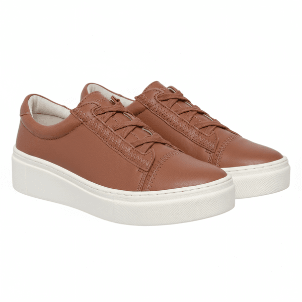 Tênis Slip On Couro Premium Plume 2229