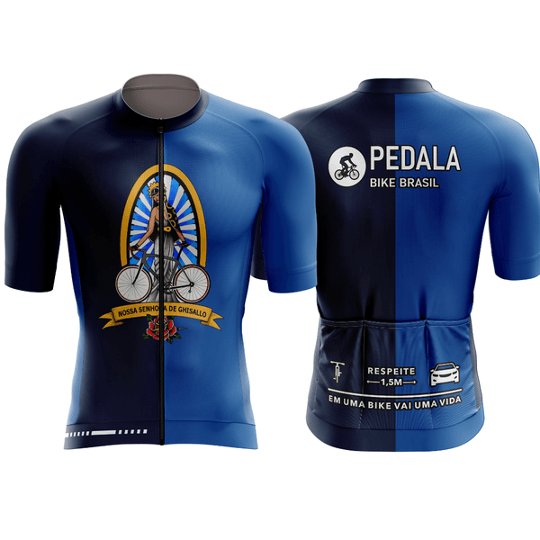 CAMISETA BIKE - NOSSA SENHORA DE GHISALLO AZUL