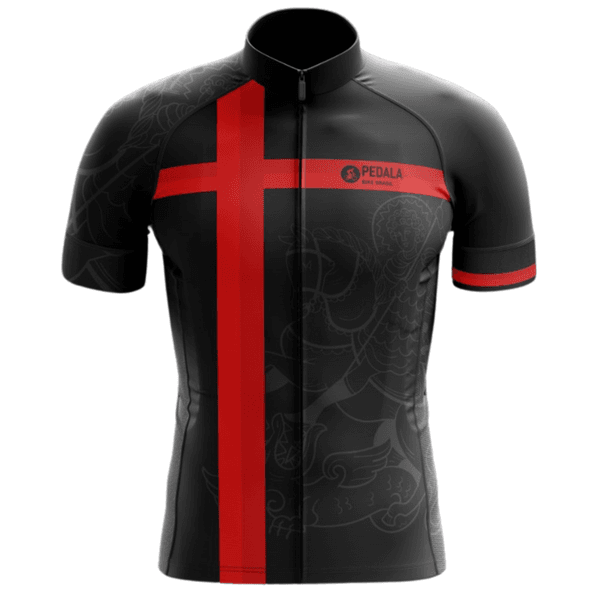 CAMISETA BIKE - SÃO JORGE PRETA