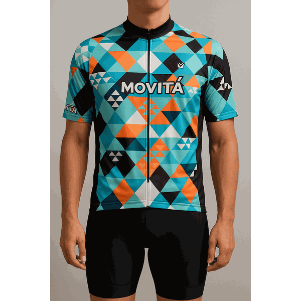 CAMISETA BIKE- MOVITÁ- MOD TRIANGULOS