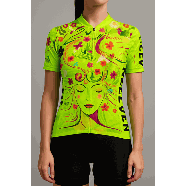 CAMISETA BIKE- TELEY- MOD VERDE FLORIDA