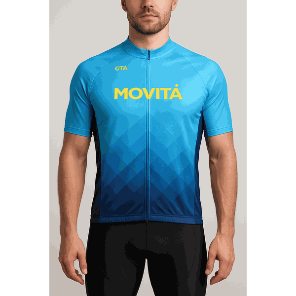 CAMISETA BIKE- MOVITÁ- MOD AZUL DEGRADÊ