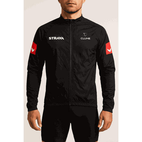 CAMISETA BIKE-STRAVA CLUBE- MOD PRETO TOTAL