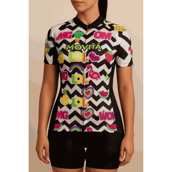 CAMISETA BIKE FRUTAS- MOVITÁ- MOD FRUTAS
