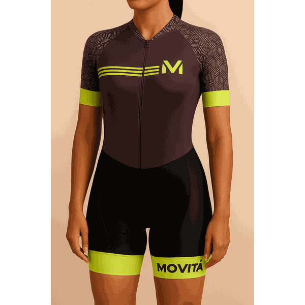 MACAQUINHO BIKE GEL TECH- MOVITÁ- MOD VERDE NEON/PRETO