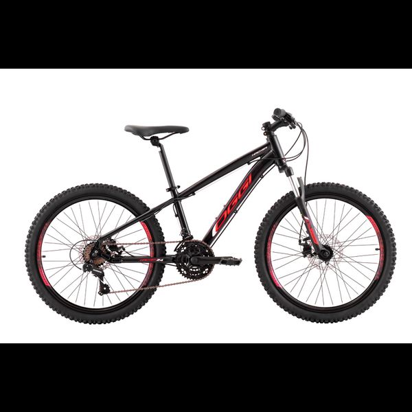 BICICLETA OGGI 24 HACKER 21V PTO/VERM/BCO 2024