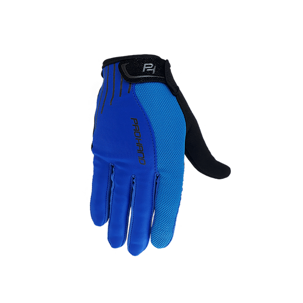 Luva Pro Hand XW 200 Dedo Longo Preto e Azul