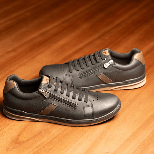 Sapatenis Casual SapatÃªnis Masculino Preto Sapatênis Masculino