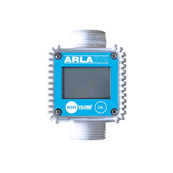 Medidor Digital para Arla 32 e Água 1" BSP - Vazão até 70L/min