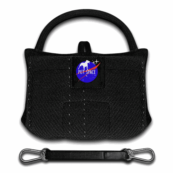 Kit Spring Pole com elástico e Mordedor Pillow Filhote/jovem Bite Suit 30x22cm Macio 