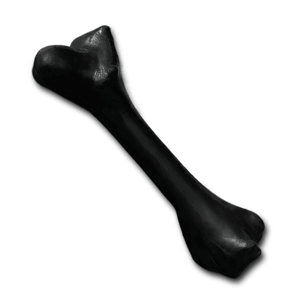 Ossão 200mm Borracha maciça