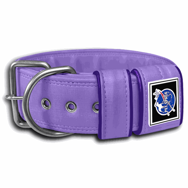 COLEIRA LISA 5cm lilás