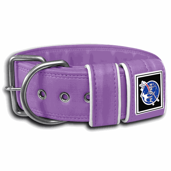 COLEIRA LISA 5cm roxa