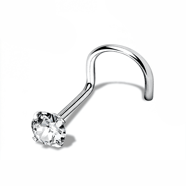 Nostril Com Pedrinha Swarovski Com Garra Pedrinha 2mm