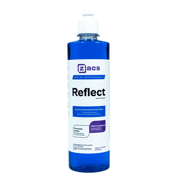 REFLECT SELANTE BRILHANTE PARA PNEUS 500 ML - ZACS