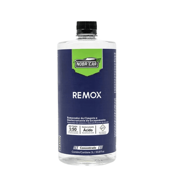 REMOX - REMOVEDOR DE CIMENTO E DESINCRUSTANTE DE ESCAPAMENTO 1L - NOBRECAR