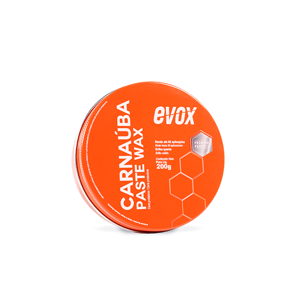 CERA CARNAÚBA PASTE WAX 200G EVOX