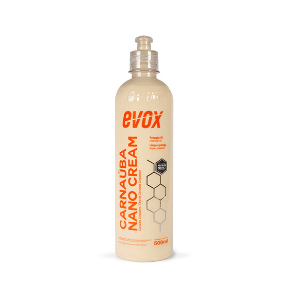 CERA CARNAÚBA NANO CREAM 500ML EVOX