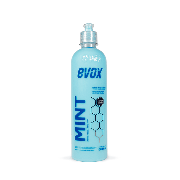 MINT SHAMPOO AUTOMOTIVO À SECO 500ML EVOX