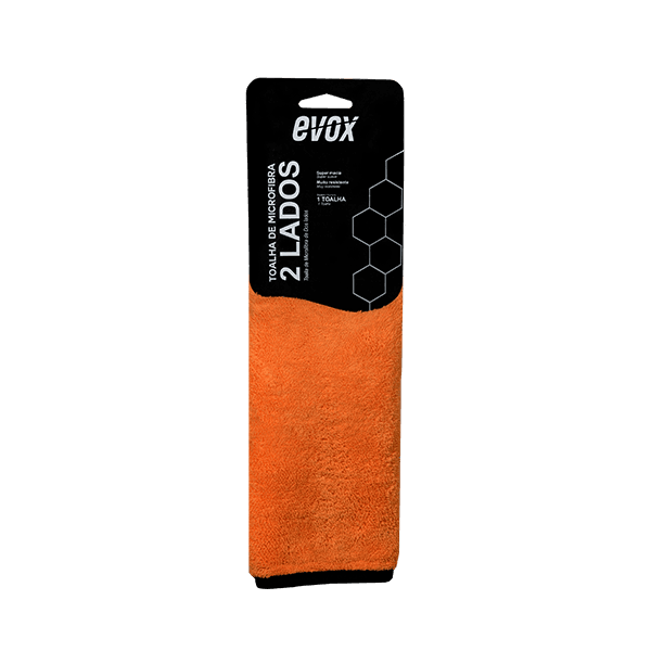 PANO DE MICROFIBRA 2 LADOS 39X39CM EVOX