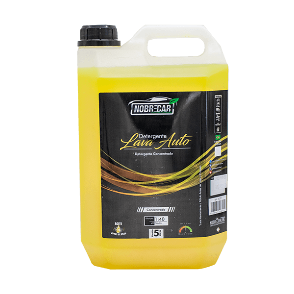 SHAMPOO LAVA AUTO CONCENTRADO 5L NOBRECAR