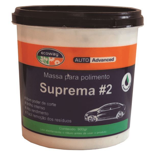 MASSA DE POLIR SUPREMA Nº2 900GR - ECOWAY 