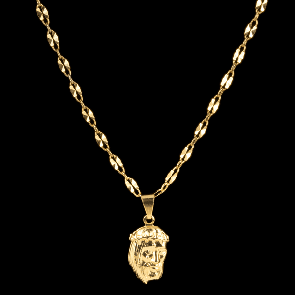 Corrente Achatada(2mm) - Banhado a Ouro 18K