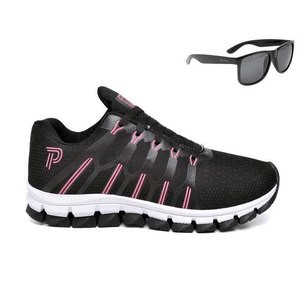 Tênis Feminino Dia a Dia Casual Ideal Para Treino Caminhada com Óculos do 34 ao 40