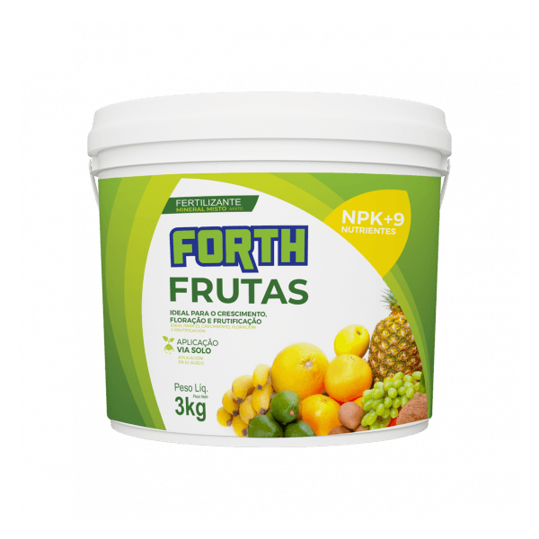 Forth Adubo Fertilizante P/ Árvore Frutífera Npk Frutas 3kg