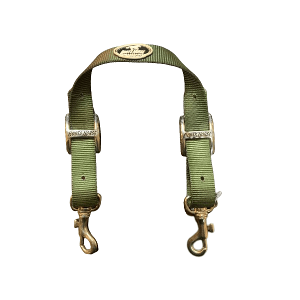 Levantador de Peiteira Boots Horse Fita Nylon - Verde Militar