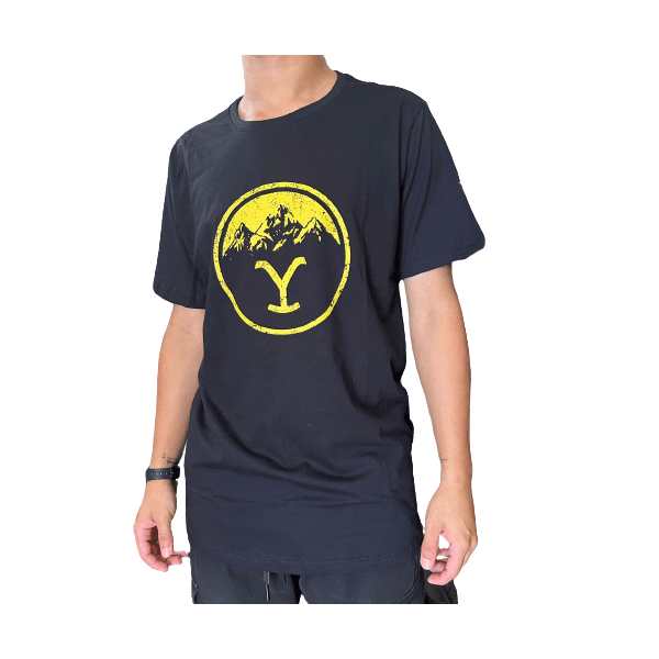 Camiseta Masculina Yellowstone - YE14 - Preta
