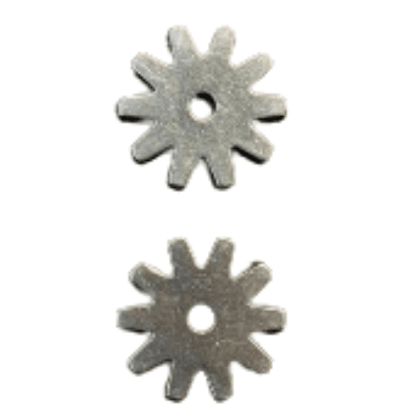 ROSETA VINAGRE 10 DENTES GRANDE INOX - 3067