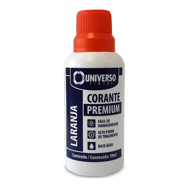 Corante Universo Bisnaga Laranja - 50ml