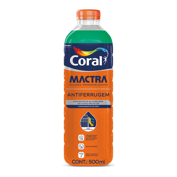 Antiferrugem Coral Mactra - 500ml