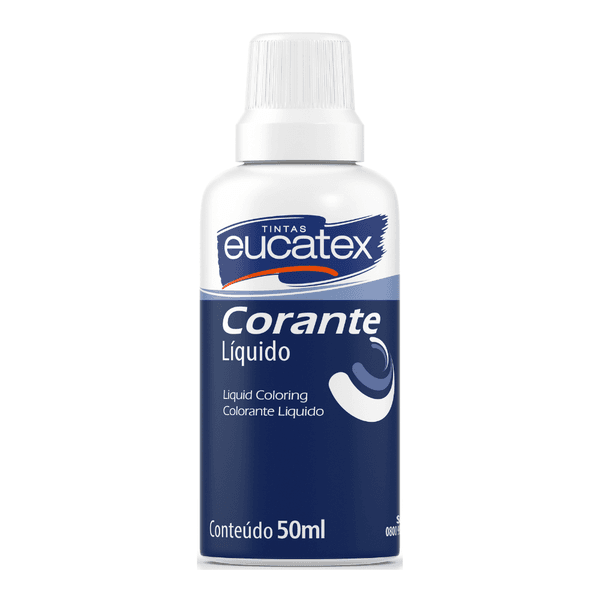 Corante Eucatex Bisnaga Azul - 50ml