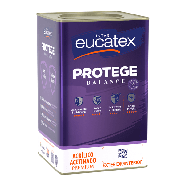 Tinta Acrílica Protege Balance Branco Acetinado - 18L