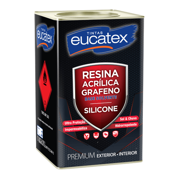 Resina Acrílica Grafeno Eucatex - 18L