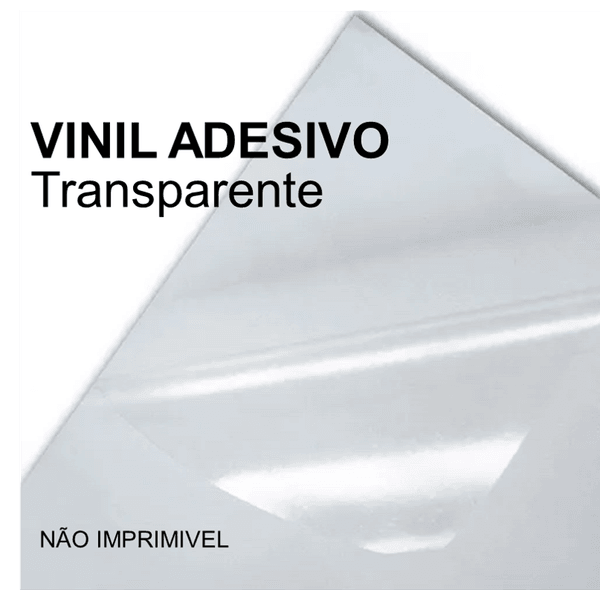 Vinil Adesivo Transparente 25x29,9