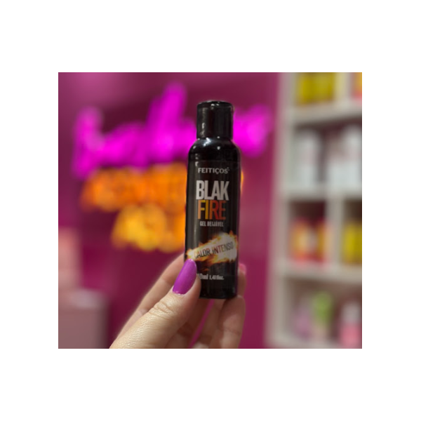 Black Fire - Gel Que Esquenta Beijável