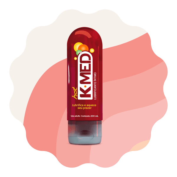 Kmed Lubrificante Íntimo Hot 200g