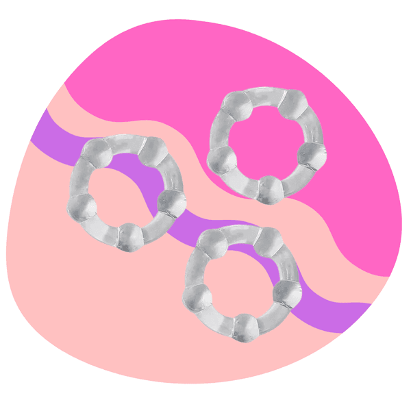 Kit com 3 Anéis Penianos