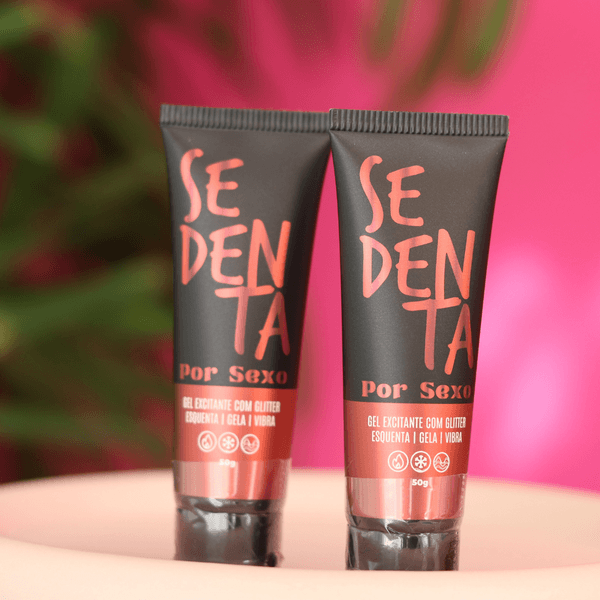 Sedenta Por Sexo - Excitante com Glitter
